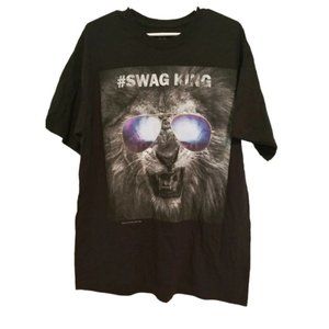 SWAG King Mens streetwear T-shirt size Large